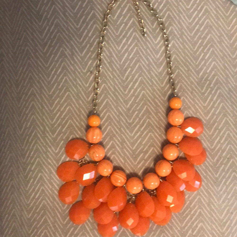 Orange necklace